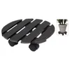 ProGarden Pflanzenroller Rund 29 cm Grau Produktbild-Vorschau 3
