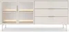 Sideboard LUMI 181 cm Kaschmir Riffelglas LED Gold 3 Produktbild-Vorschau 5