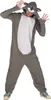 Costume da Koala per uomo grigio-bianco - taglia unica Anteprima dell’immagine prodotto 2