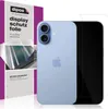 A product shot featuring packaging for screen protectors and a smartphone. Produktbild-Vorschau