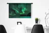 MuchoWow® Wandteppich Wandbehang Nordlichter - Wasser - Produktbild-Vorschau 5