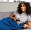 Fleece Kuscheldecke 220x240 cm Flauschiges Polyester Produktbild-Vorschau 7