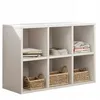 Weißes Bücherregal mit 6 Regalen Loft Modern Style Produktbild-Vorschau 8