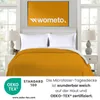 Přehoz na postel 220x240 OEKO-TEX – žlutý světle šedý potah Náhled obrázku produktu 3