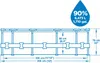 Bestway Steel Pro 56416 Aufstellpool Gerahmter Pool Rund Produktbild-Vorschau 7