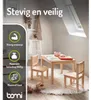 Bomi Amy Kindertafel met 2 Stoeltjes HoutNaturel - Massief Productafbeelding-voorbeeld 4