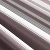 Bettwäsche Set 155x220 cm Violett Gestreift Baumwolle Produktbild-Vorschau 5