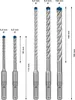 EXPERT SDS plus-7X Hammerbohrer-Set, D= 5 / 6 / 6 / 8 / 10 Produktbild-Vorschau 3