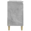 vidaXL Mobile da bagno grigio cemento 65x33x60 cm materiale Anteprima dell’immagine prodotto 9