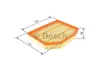 Luftfilter BOSCH F 026 400 463 Produktbild-Vorschau 6