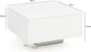 Couchtisch WL5.832 Holz 60 x 60 x 35,5 cm Spanplatte | Náhľad obrázku produktu 4