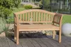 Gartenbank Wave Teak 120 cm Produktbild-Vorschau 4