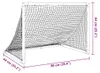 vidaXL But de football pour enfants Pliable Noir 90x64x64 Voir les images du produit 7