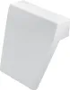A white bathtub corner piece is shown against a white background. Produktbild-Vorschau