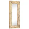 vidaXL Zrcadlo ručně vyřezávané 110x50x2,6 cm Masivní dřevo Náhled obrázku produktu 6