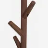 A close-up of a wooden coat rack with several branches. Podgląd zdjęcia produktu