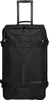 A black Travelite TARIFA rolling suitcase is shown against a white background. Náhled obrázku produktu