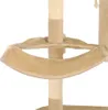 vidaXL Tiragraffi a parete con tiragraffi in sisal 194 cm Anteprima dell’immagine prodotto 8