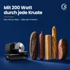 Sommertal Allesschneider AS190 DUAL 200 W Edelstahlmesser Produktbild-Vorschau 5