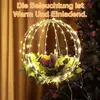 Batteriebetriebene Hängekugelleuchten 2er-Set, 30 cm, 8 Produktbild-Vorschau 7