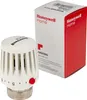 A Honeywell Home thermostat head and its packaging are shown against a white background. Produktbild-Vorschau
