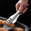 Küchenzange 1 Stück, Edelstahl Grillzange Mit Flacher Produktbild-Vorschau 2
