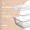 classbach® Frischhaltedosen Glas mit Deckel | 2er Set | für Produktbild-Vorschau 20