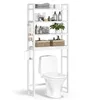 SONGMICS Toilettenregal, Badezimmerregal, 4-stöckiges Produktbild-Vorschau 4
