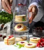 Pasabahce Villa Patisserie Servierschale mit Haube 3-tlg. Produktbild-Vorschau 12
