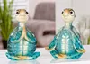 Gilde Figur, Schildkröte, "Entspannung", Poly, blau, L. 8.5 Voir les images du produit 2