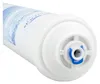 Close-up of a white water filter with blue connector. Náhled obrázku produktu