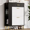Flieks Schuhschrank mit 2 Klappen, 1 Schublade und 3 Produktbild-Vorschau 5