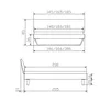 HASENA Trento Bett Sariano Nussbaum 180x200 Produktbild-Vorschau 9