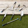 HI 8-tlg. Gartenwerkzeug-Set Silbern Metall Produktbild-Vorschau 3
