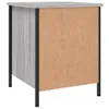 vidaXL Comodini, set da 2 pezzi, grigio Sonoma, 40x42x50 Anteprima dell’immagine prodotto 10