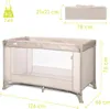 Lorelli Carina Reisebett 1 Ebene 120x60 – faltbar, Matratze Produktbild-Vorschau 15