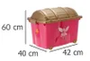 H&S Decoration | Spielzeugtruhe Prinzessin - 42x60x40 cm - Produktbild-Vorschau 4