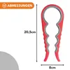 KRUMAD Deckelöffner Universal, ergonomischer Produktbild-Vorschau 5