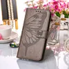 LG Velvet 2 Pro Hülle, Schmetterling Prägung Flip Leder Produktbild-Vorschau 3