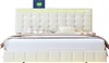 CDGlobal čalouněná postel 160x200 cm s LED osvětlením a USB Náhled obrázku produktu 13