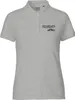Huuraa Damen Polo Shirt Friseurin mit Herz L Sport Grey Bio Produktbild-Vorschau 1