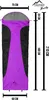 normani Ultralight-Schlafsack (RV rechts) Produktbild-Vorschau 4