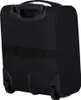 A black travel trolley is shown from the back, standing on its wheels. Anteprima dell’immagine prodotto