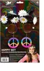Hippie Accessoire Set - Ohrringe, Brille und Stirnband - Produktbild-Vorschau 1