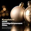 Weihnachtskugeln Set ONBEST Champagner 128-teilig – Produktbild-Vorschau 6