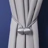 Magnetická spona na závesy spona na záclony 4 ks strieborná Náhľad obrázku produktu 6