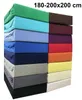 Jersey Spannbettlaken 180x200 - 200x200 cm Spannbettuch Produktbild-Vorschau 1