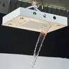 Set doccia a pioggia termostatica - Soffione a soffitto con Anteprima dell’immagine prodotto 2
