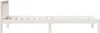 vidaXL Massivholzbett Extra Lang ohne Matratze Weiß 90x220 Produktbild-Vorschau 8