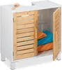 Relaxdays Waschbeckenunterschrank mit 2 Türen, HBT: Produktbild-Vorschau 1